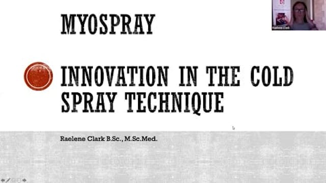 MyoSpray Myofascial Health Profile