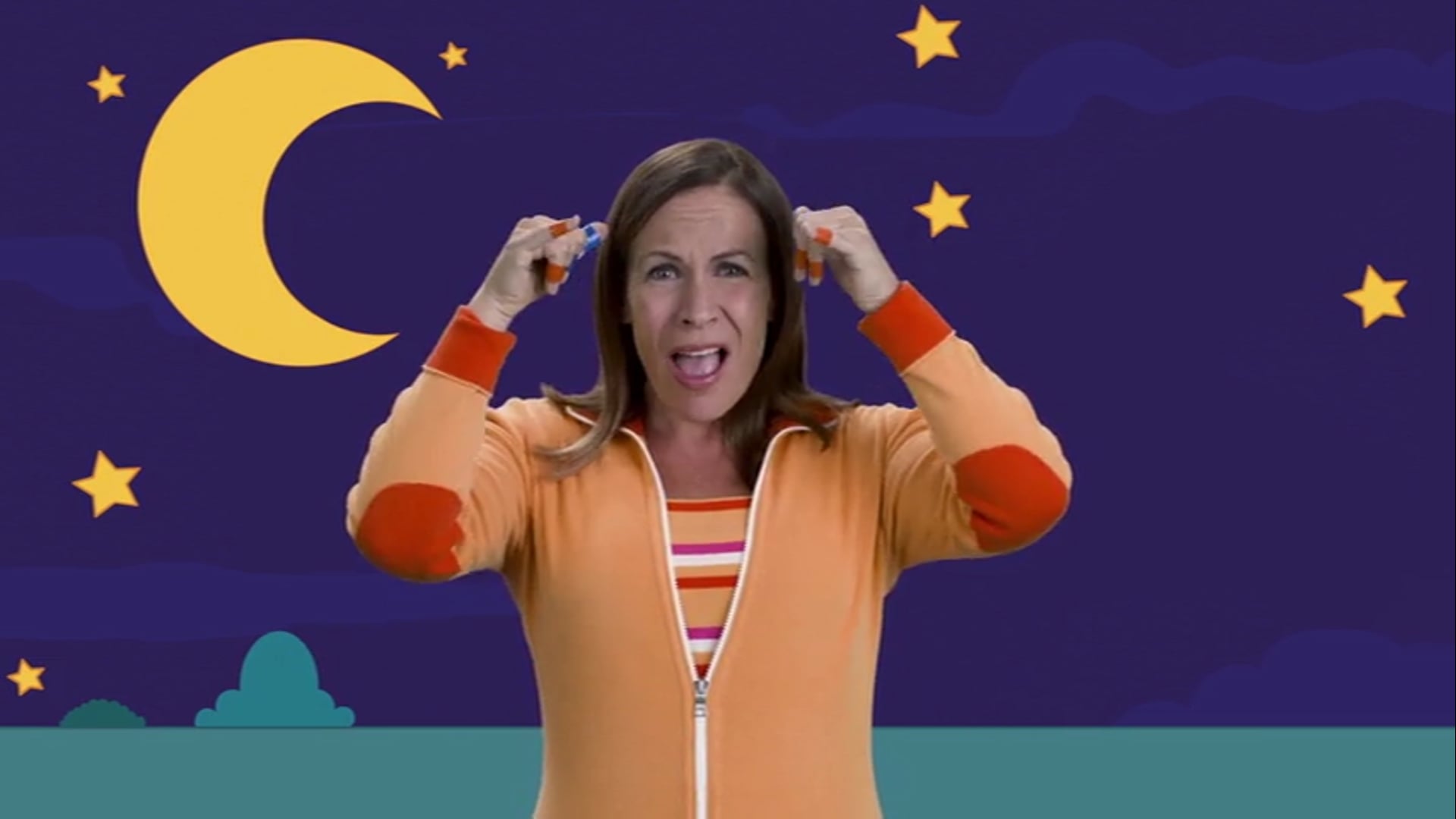 Nursery Rhymes Rachel Demonstrates the Bridge of "Hey Diddle Diddle"