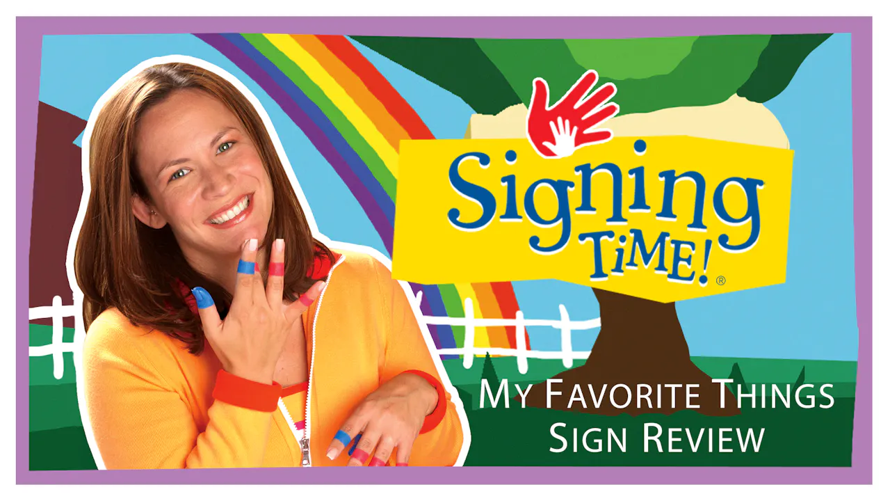 Signing Time Series One Episode 6 Sign Review - My Signing Time