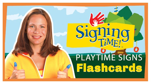 Playtime Signs Flashcards