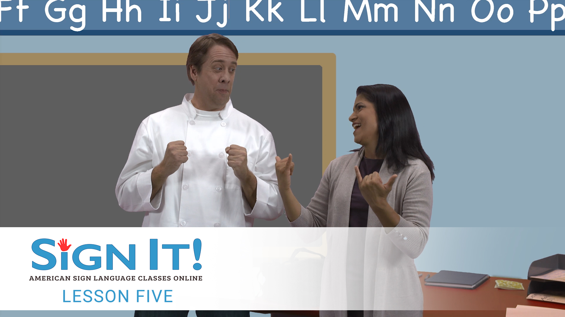 Sign It ASL Lesson 5 - School