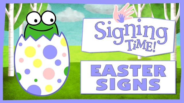 Easter and Springtime Signs