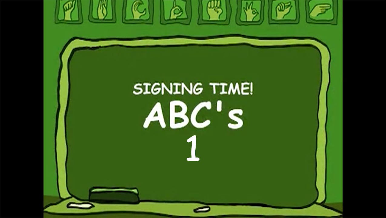 Manual Alphabet AZ and Numbers 110 My Signing Time