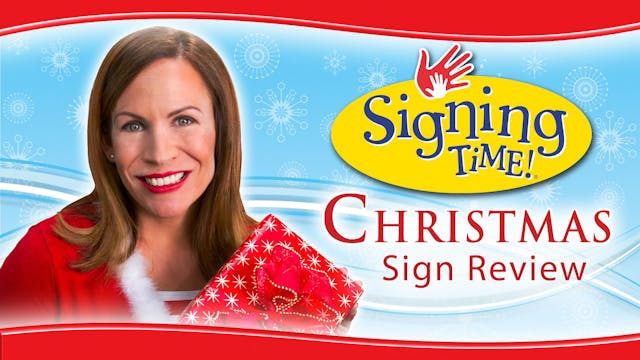 Signing Time Christmas Sign Review
