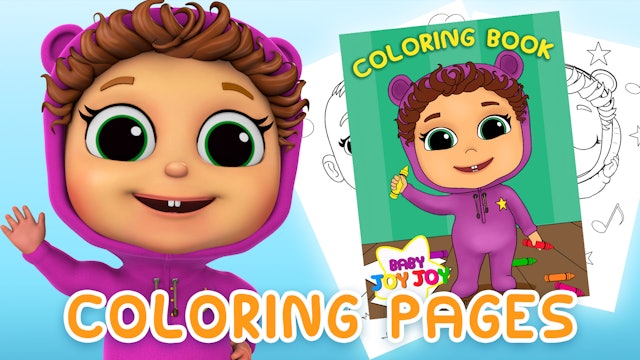 Baby Joy Joy Coloring Pages PDF