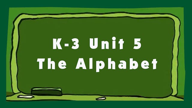 Unit 5 – The Alphabet - Signing Time ...