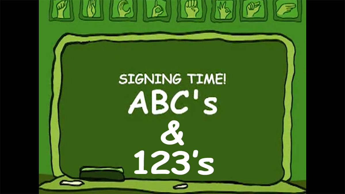 Special Feature Manual Alphabet and Numbers