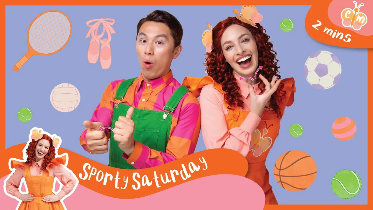 Emma Memma: Sporty Saturday (Auslan) 🏏⚽🏈⛳🎯