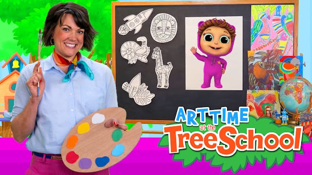 Art Time at the TreeSchool | Baby Joy...