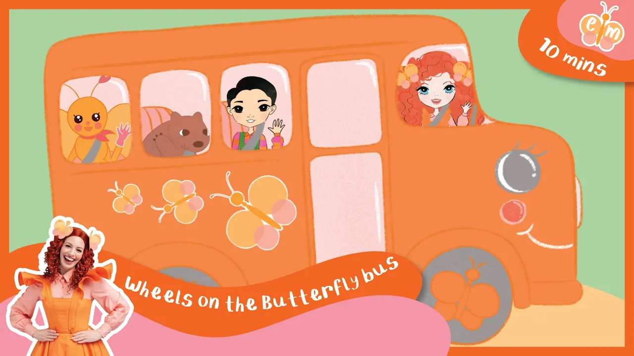 Wheels on the Butterfly Bus - Auslan Book Reading 