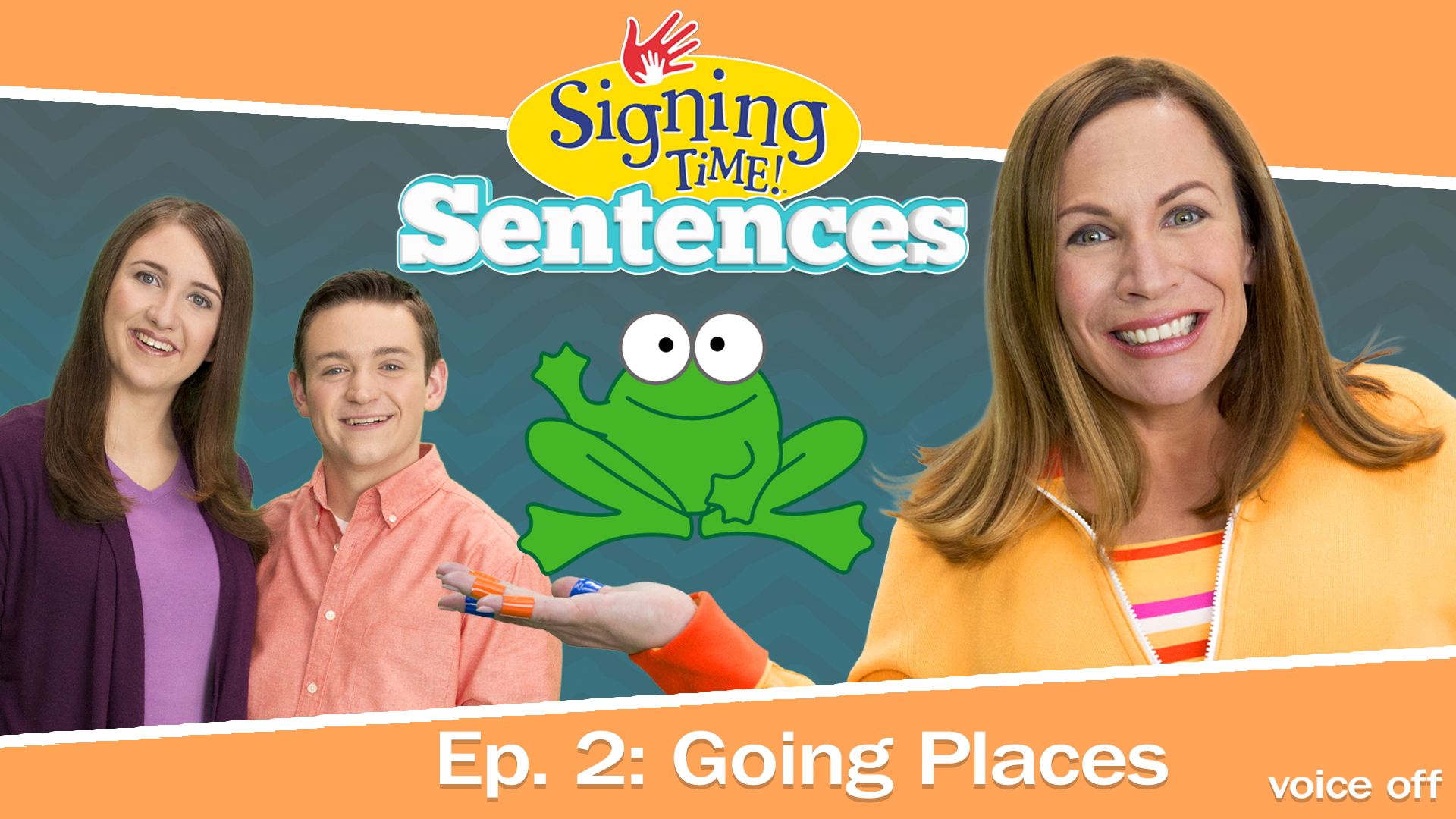 Signing Time Sentences 2: Going Places - Voice Off