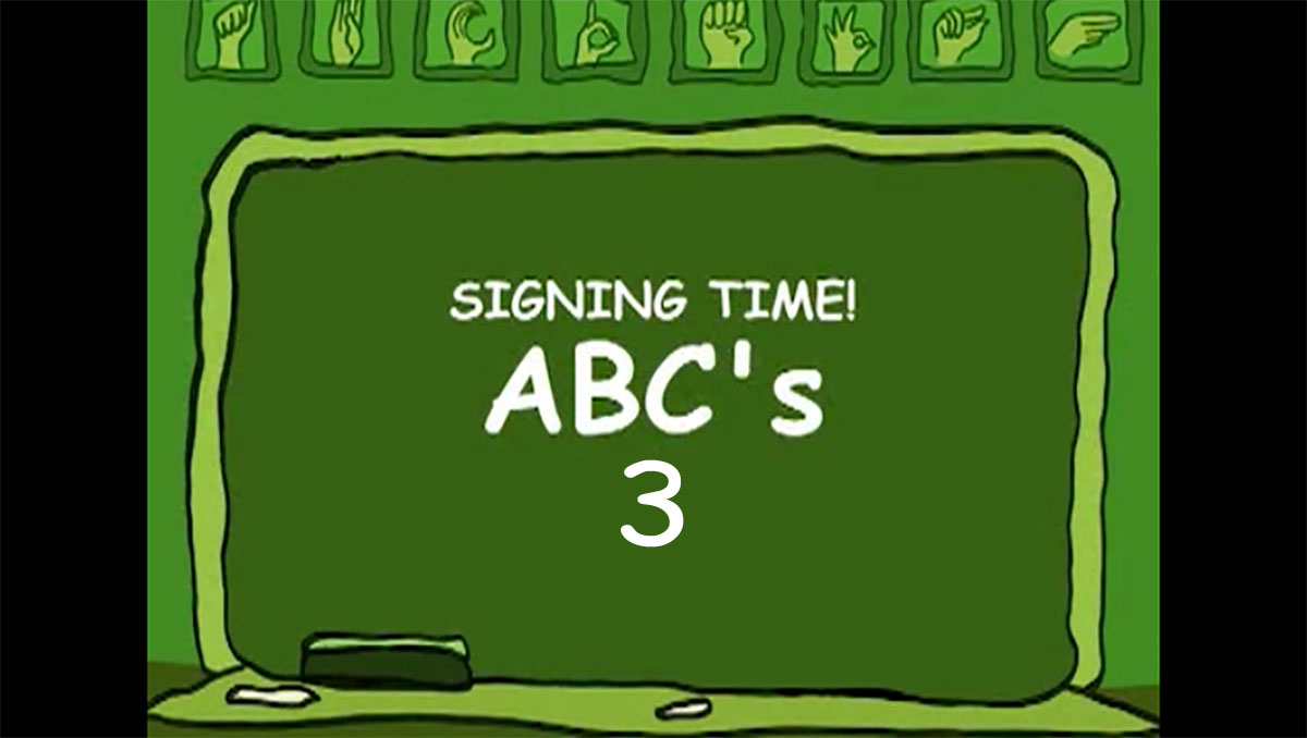 Special Feature Manual Alphabet 3