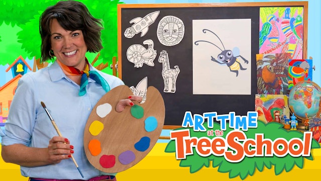 Art Time at the TreeSchool | Firefly Hue