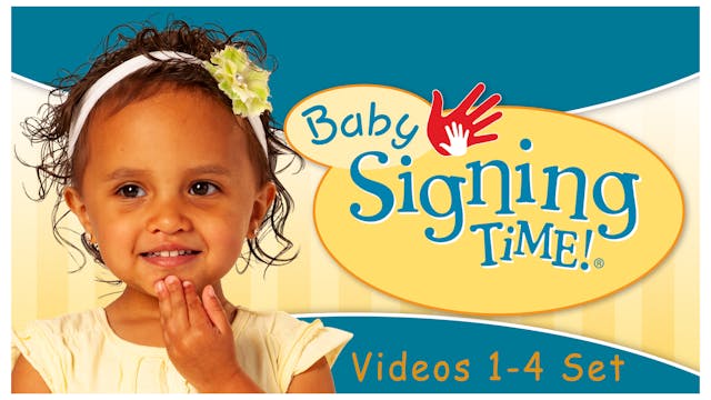 Baby Signing Time Videos 1-4