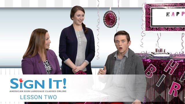 Sign It ASL Lesson 2 - Family