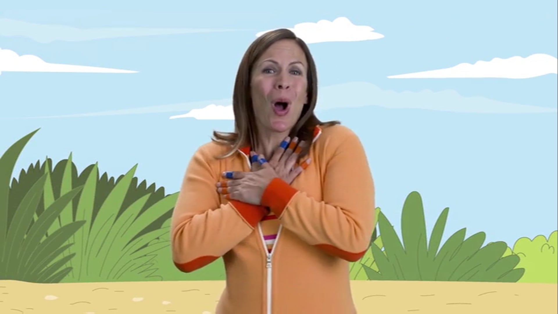 Nursery Rhymes Rachel Demonstrates the Bridge of "Five Little Ducks"