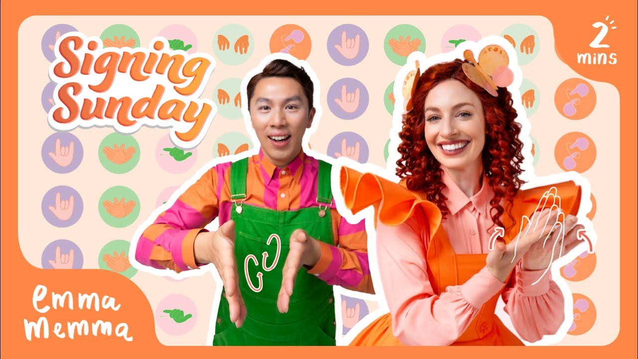 Emma Memma: Signing Sunday (Auslan)