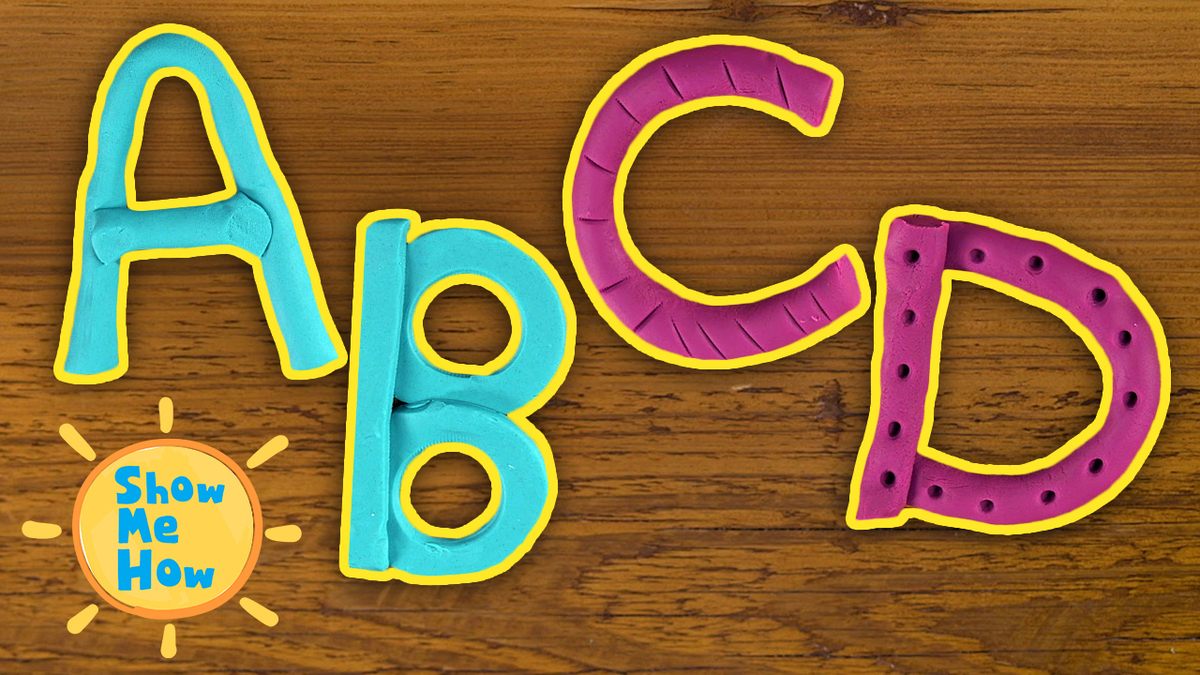 Play Dough Alphabet