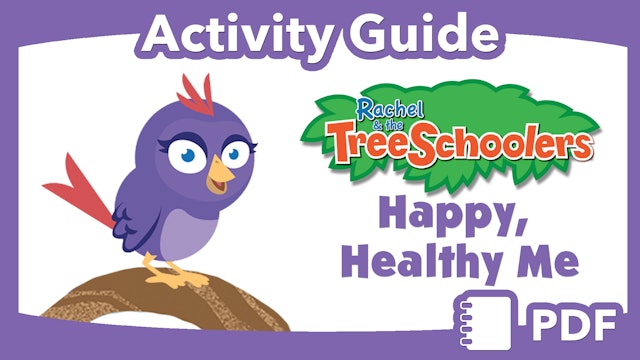TreeSchoolers: Happy, Health Me PDF Activity Guide 