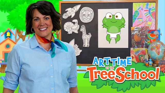 Art Time at the TreeSchool | Baby Hopkins