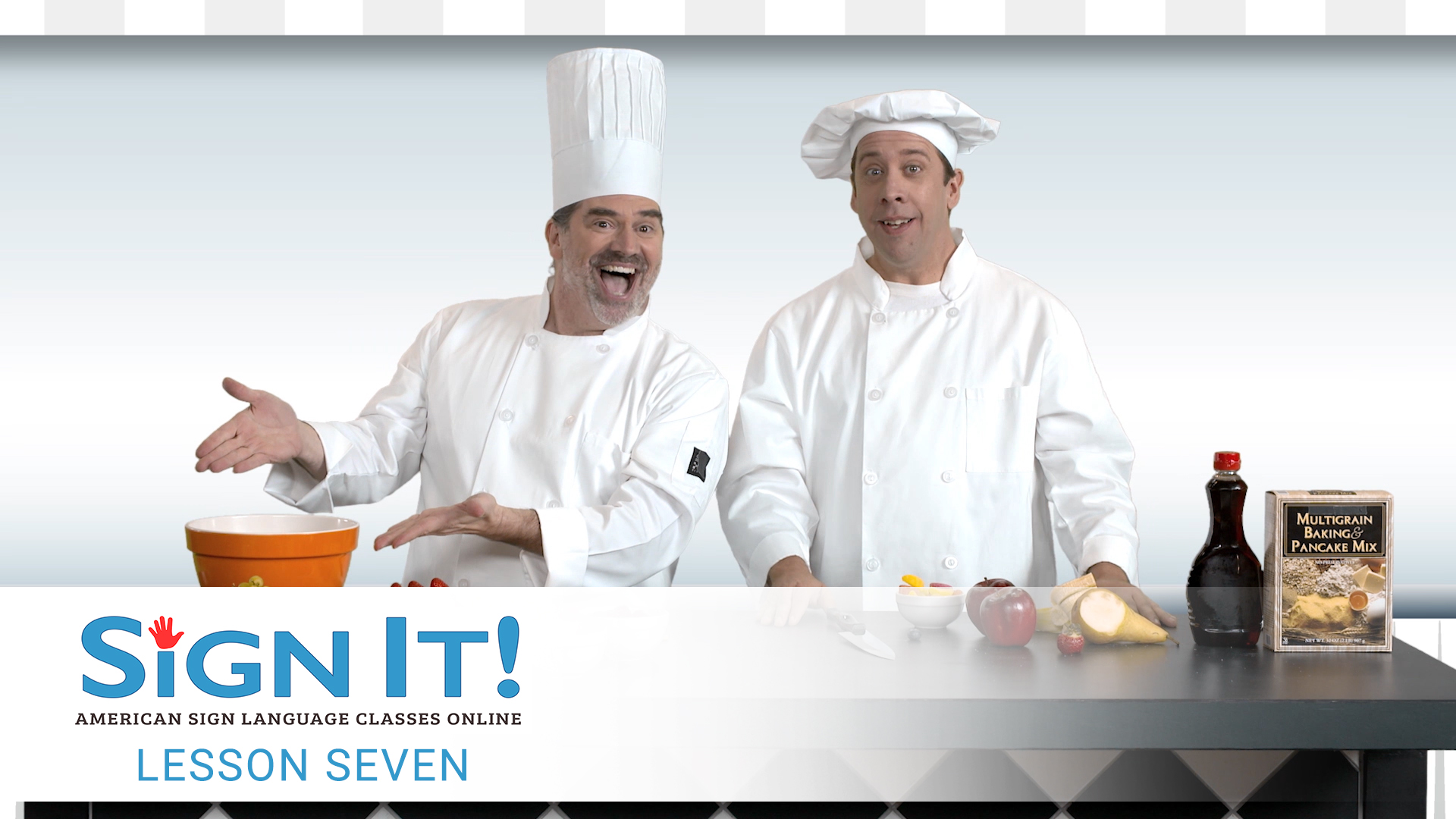 Sign It ASL Lesson 7 - Food