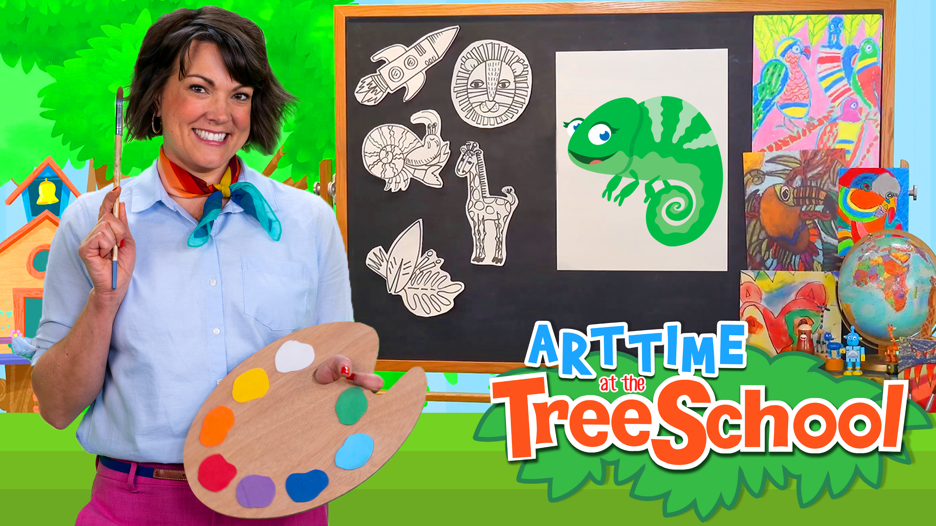 Art Time at the TreeSchool | Chroma