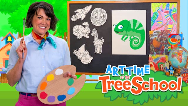 Art Time at the TreeSchool | Chroma