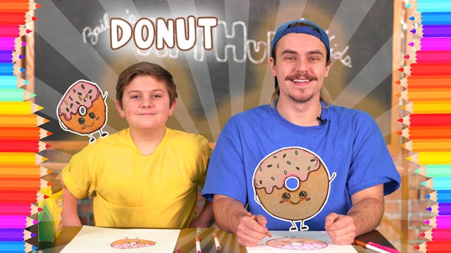 Learn How to Draw a Donut | Bailey's ...