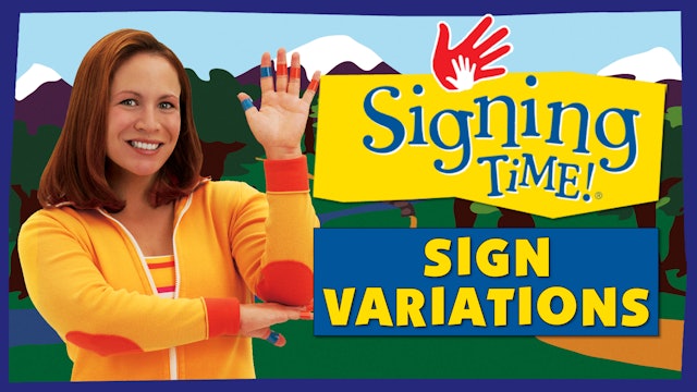The Great Outdoors - Sign Variation (Signing Time Series 1 Episode 8, The Great Outdoors)