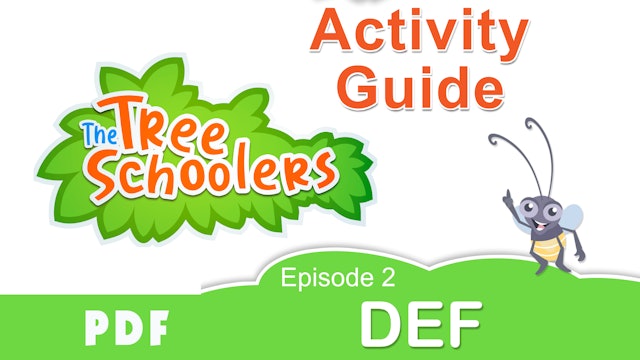 TreeSchoolers Phonetica DEF Activity Guide PDF