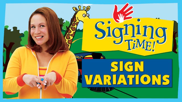 The Zoo Train - Sign Variations