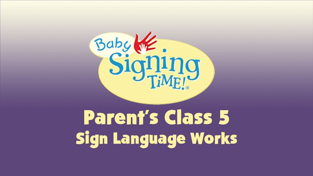 Parent’s Class 5 Sign Language Works
