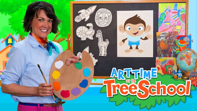 Art Time at the TreeSchool | Simon