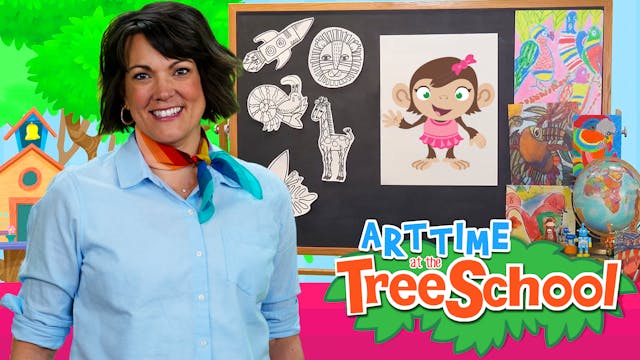Art Time at the TreeSchool - Penny