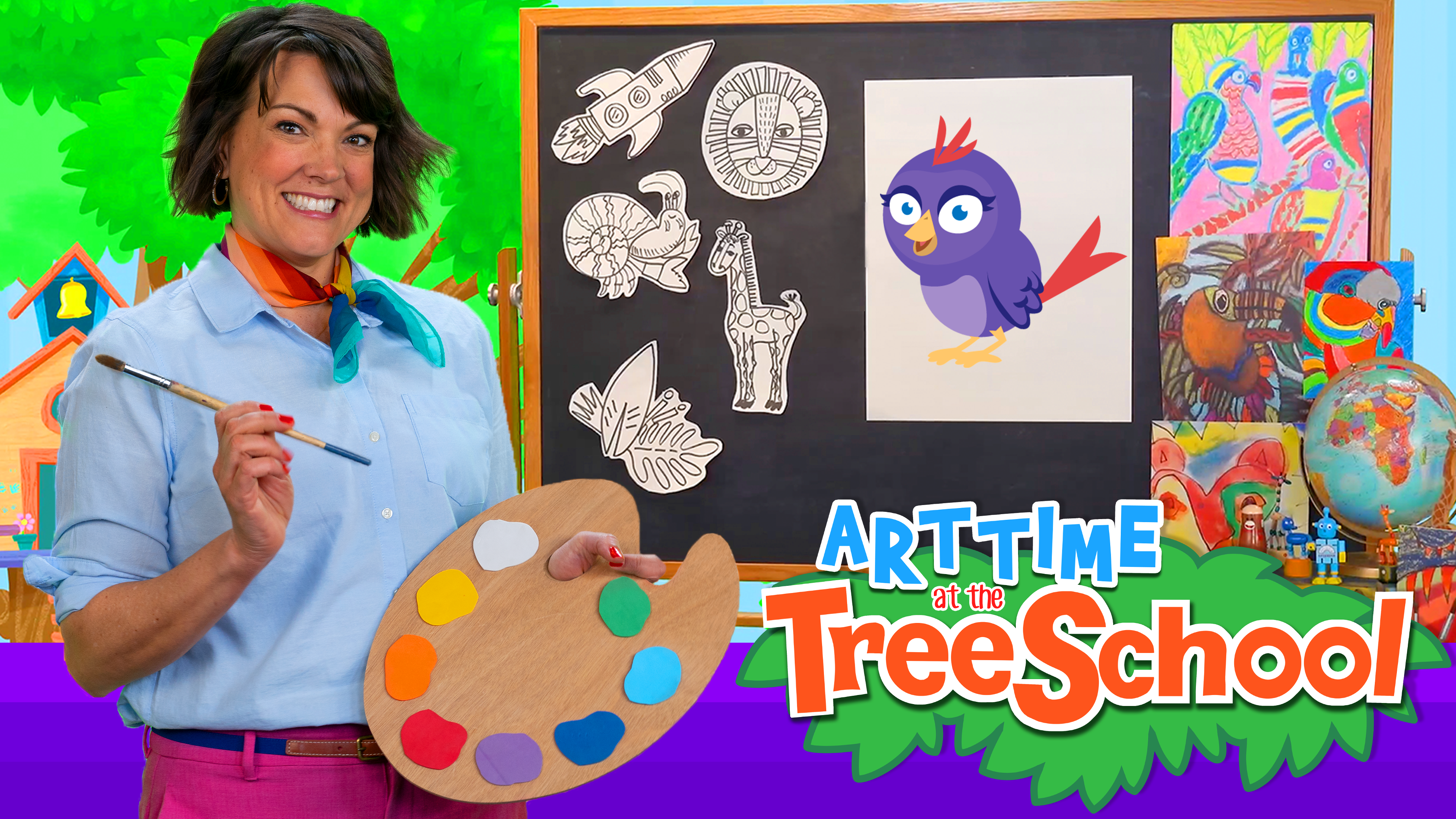 Art Time at the TreeSchool | Abigail Nightingale