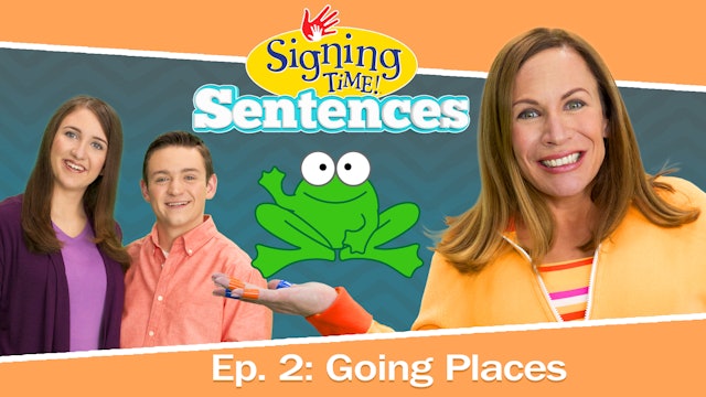 Signing Time Sentences 2: Going Places - Voice On