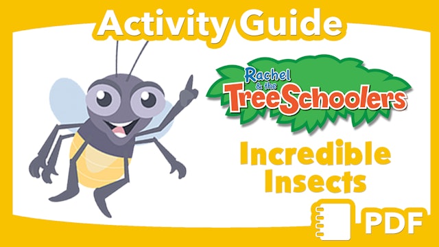 TreeSchoolers: Incredible Insects  PDF Activity Guide 