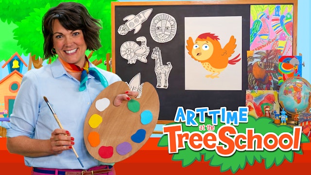 Art Time at the TreeSchool | Abacus Finch