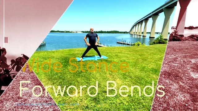Know Wide Stance Forward Bend
