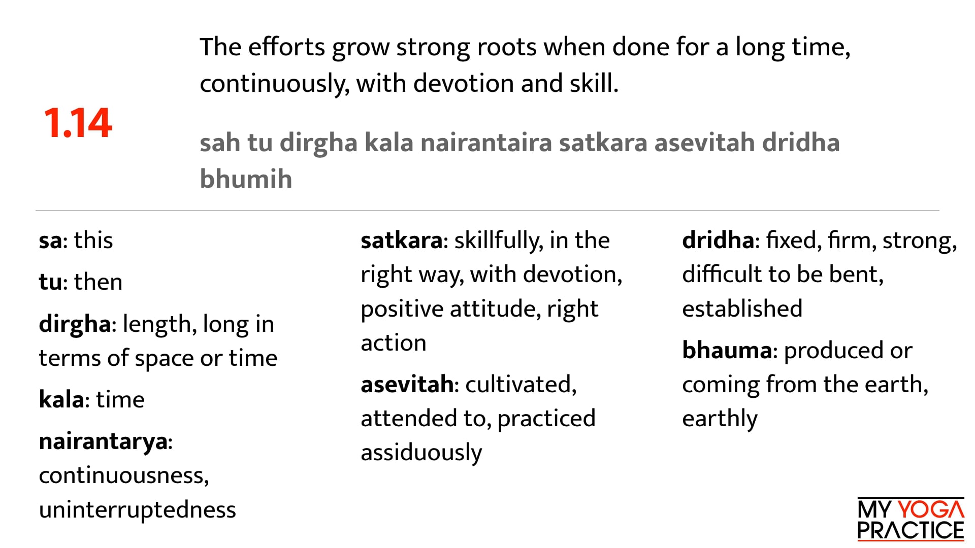 8.1 Growing a Practice- Patanjali’s Eight Limbs