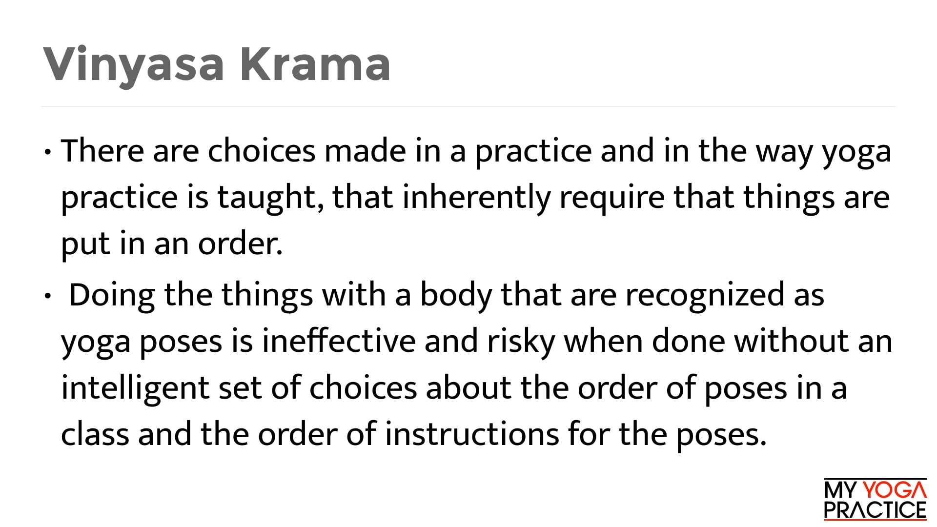 3.5 Putting Instructions in Order 