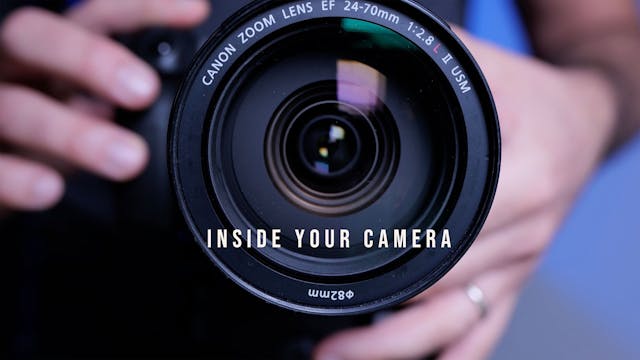 Inside your camera