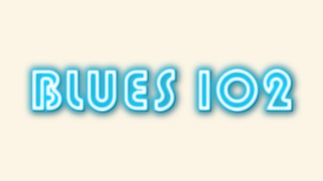 BLUES 102 DVD