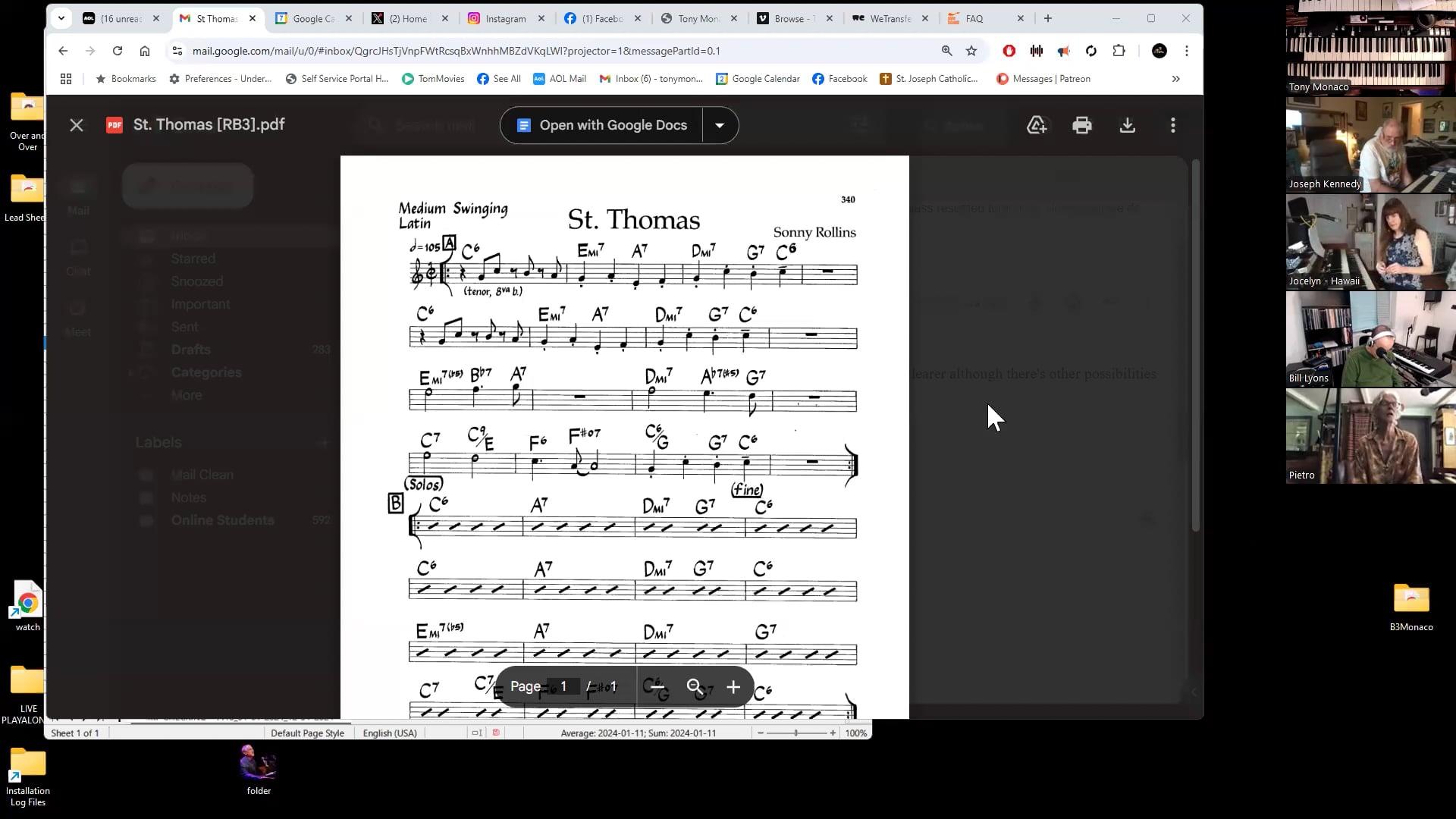 2025-01-07 SONG - ST THOMAS (CALYPSO)