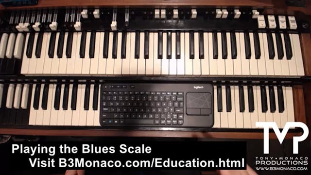 Looking at the C Blues Scale