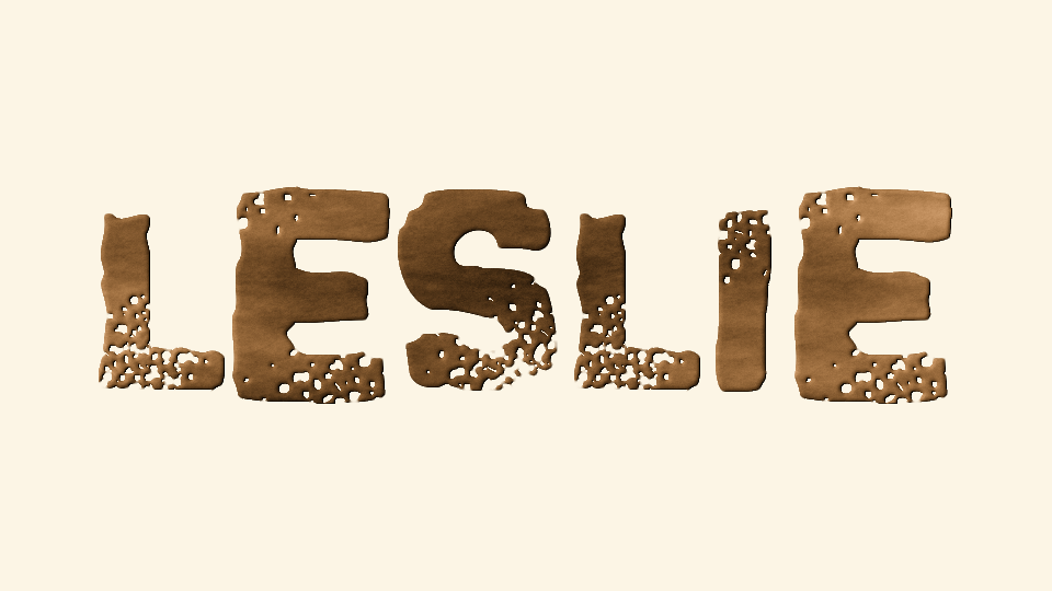 LESLIES FOR REAL DVD