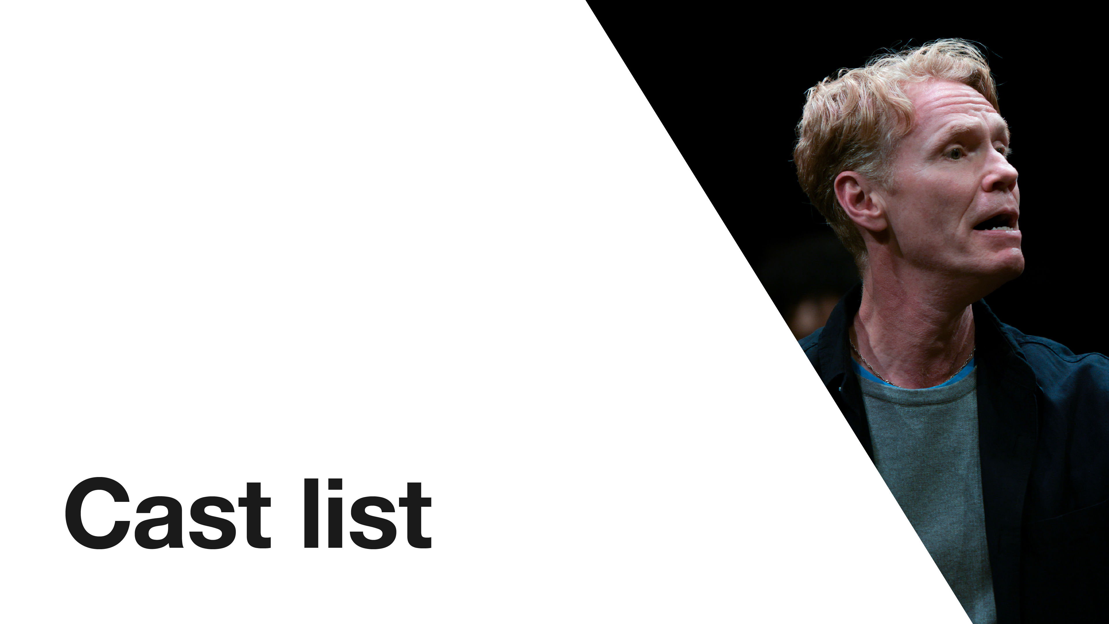 Grenfell: in the words of survivors: Cast list