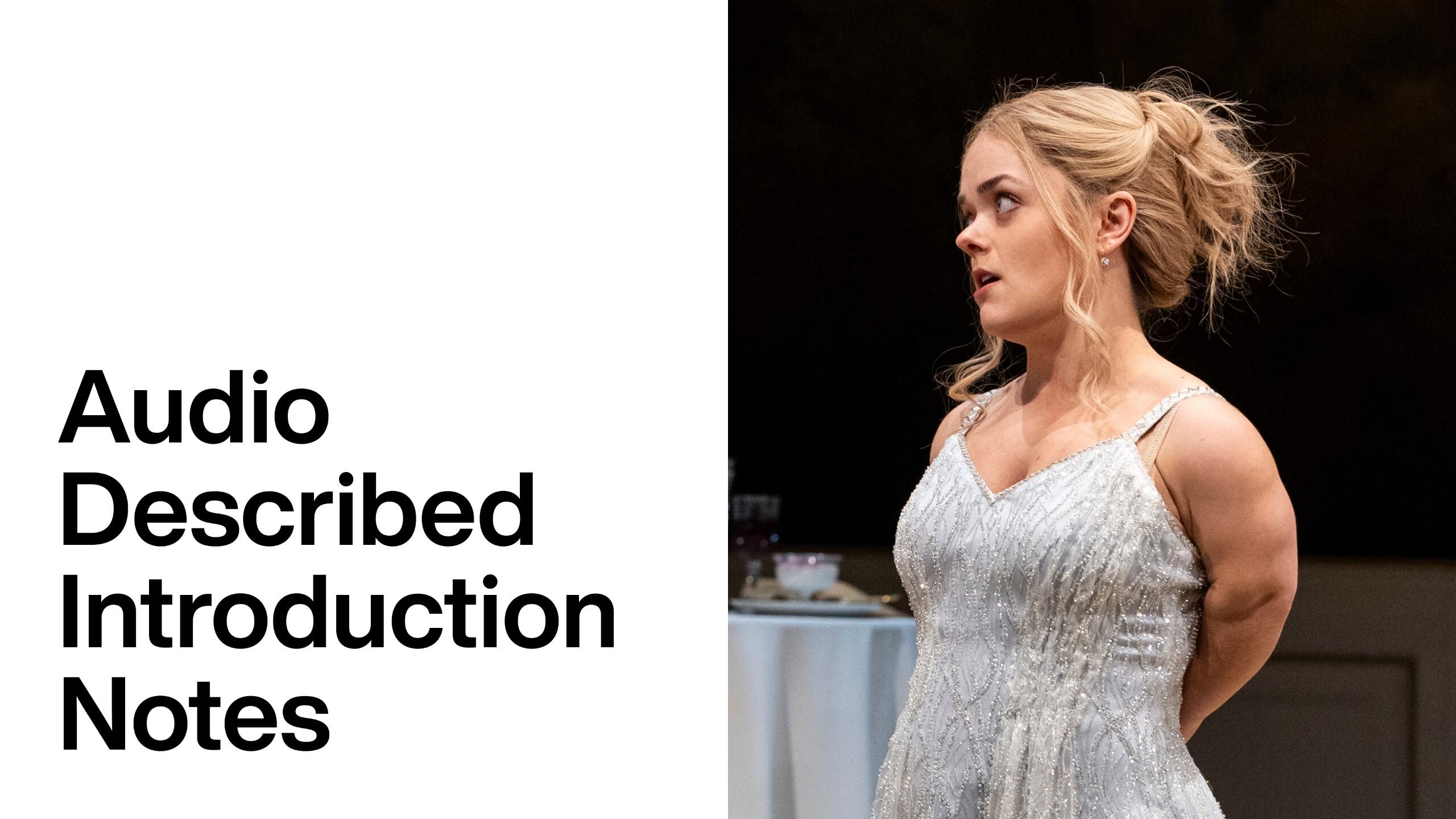 Hamlet: Audio Described Introduction Notes