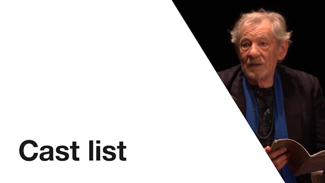 Ian McKellen on Stage: Cast List