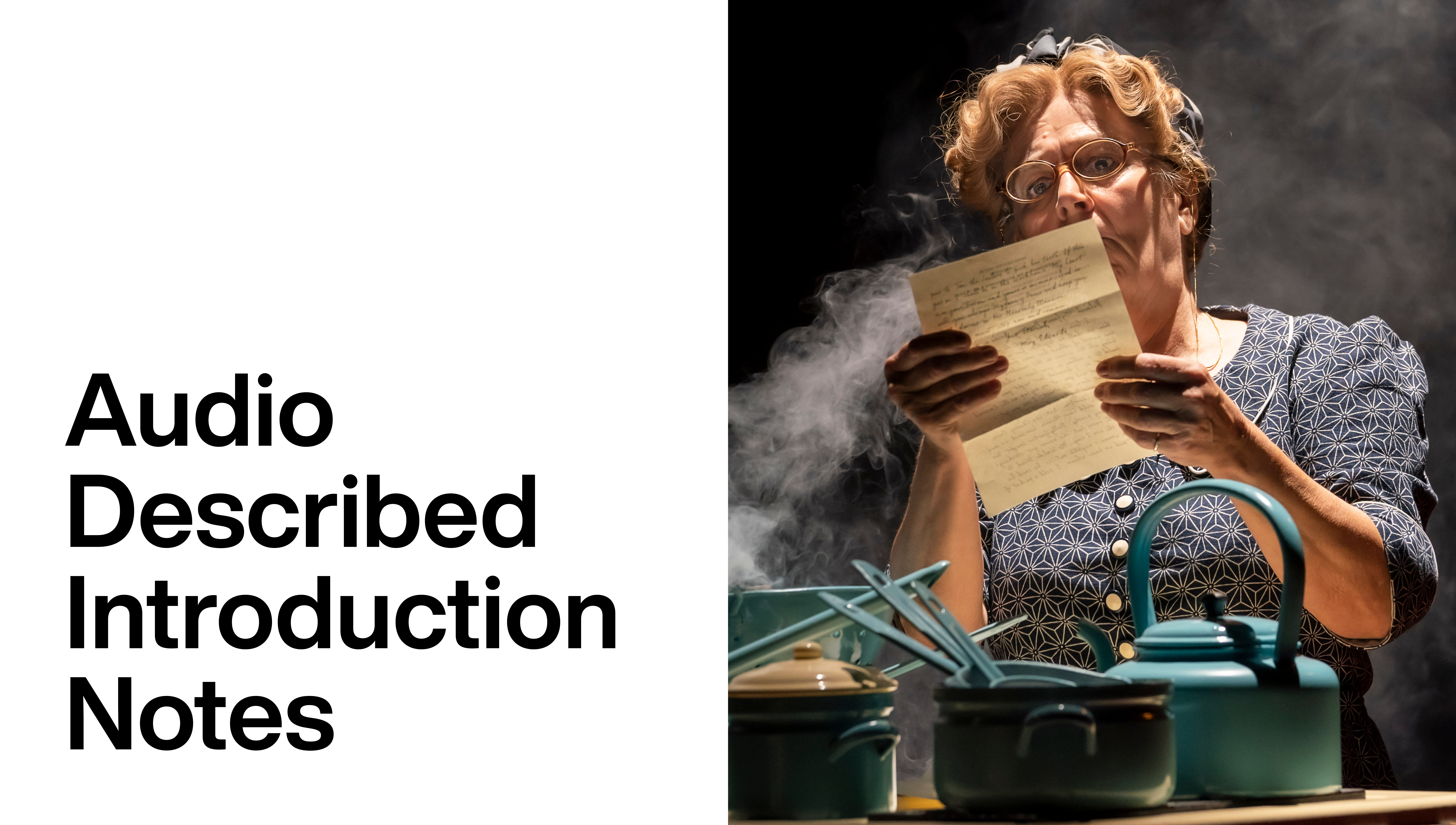 Audio Description: Under Milk Wood - Introduction Notes